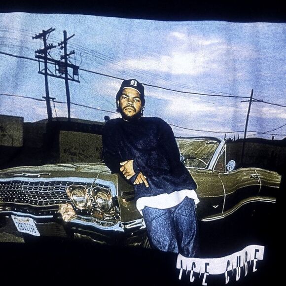 Ice Cube Black Short Sleeve Tshirt Size Medium - Picture 2 of 5
